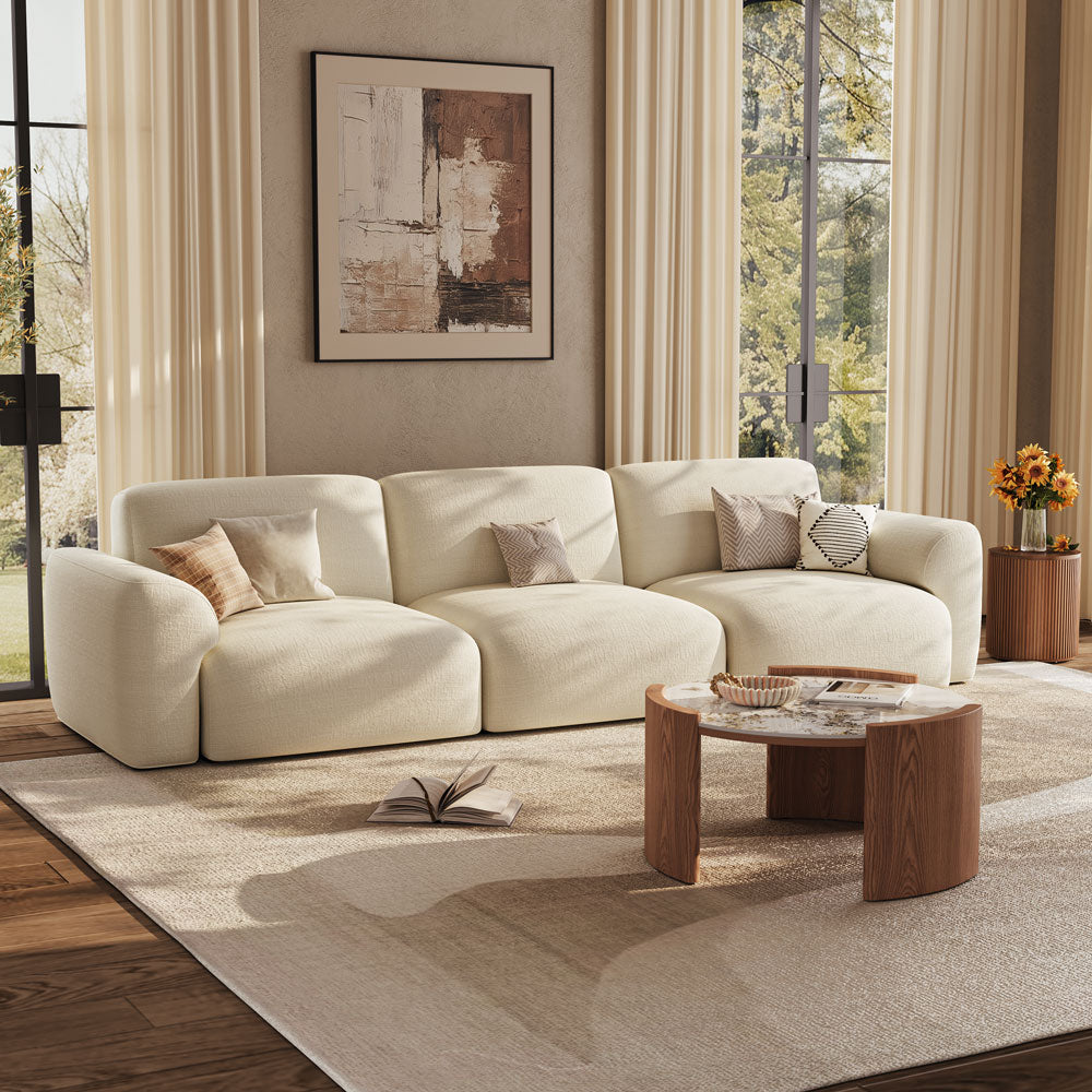 Solara Round Matte Coffee Table