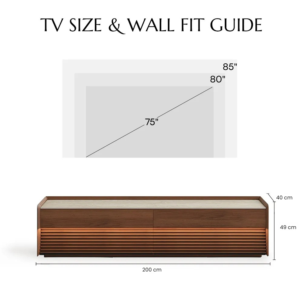 Atlas Mid-Century TV Console