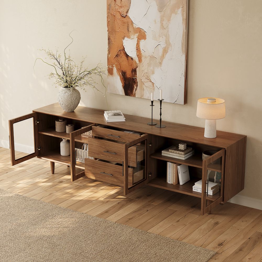 Sorell Mid-Century Modern TV Console