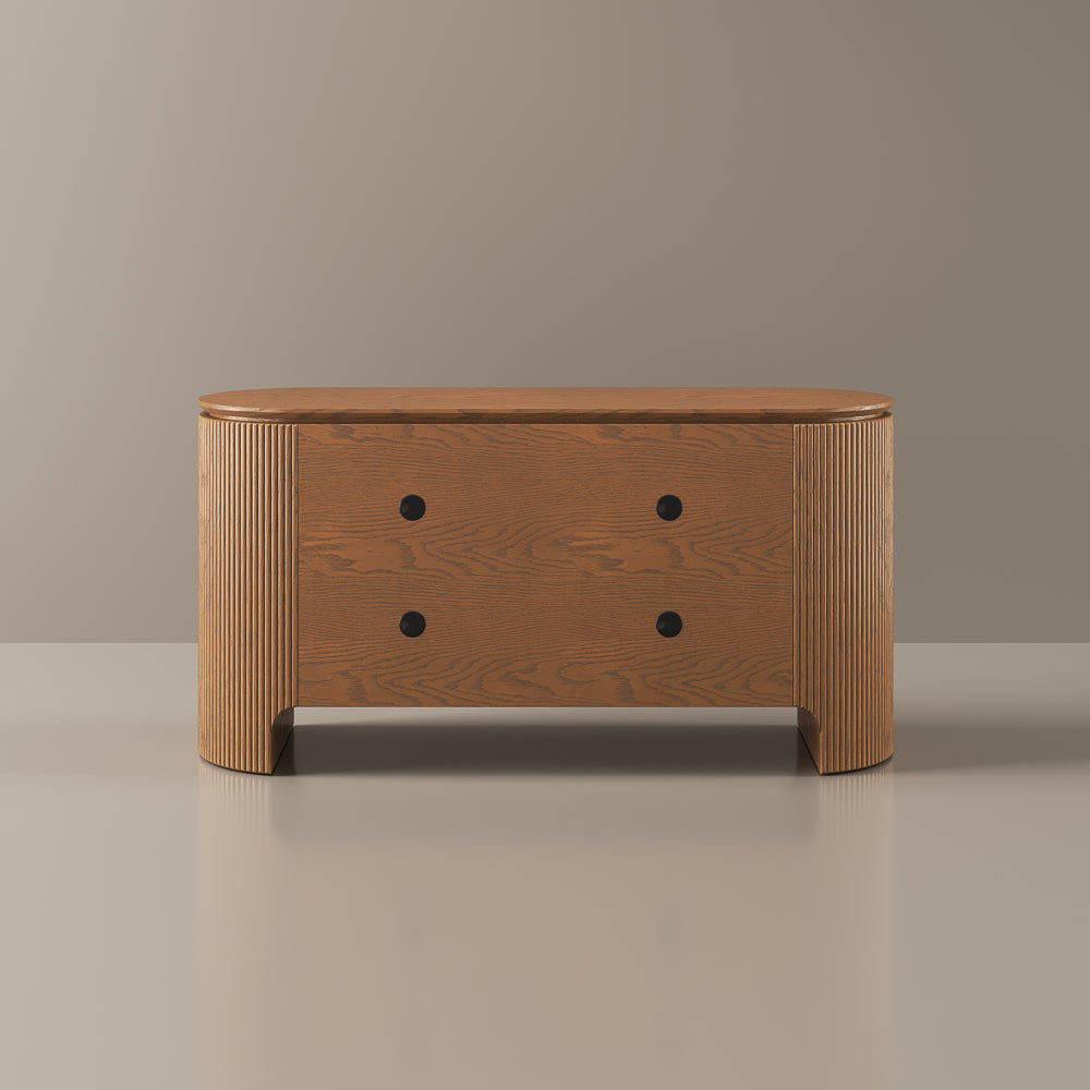 Silva Fluted Cabinet 160 cm - Exclusivia