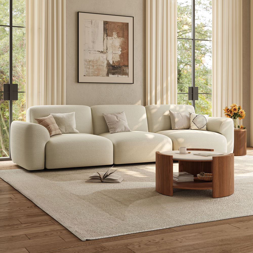 Solara Round Matte Coffee Table