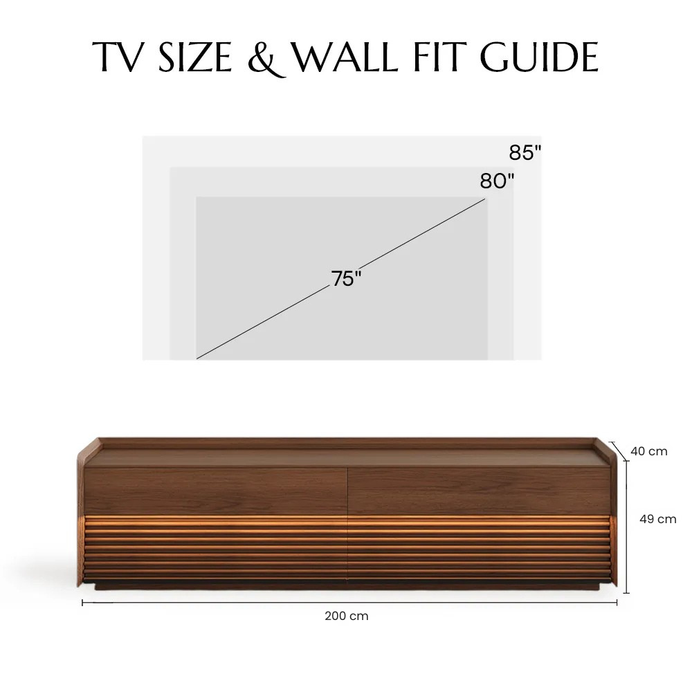 Atlas Mid-Century TV Console