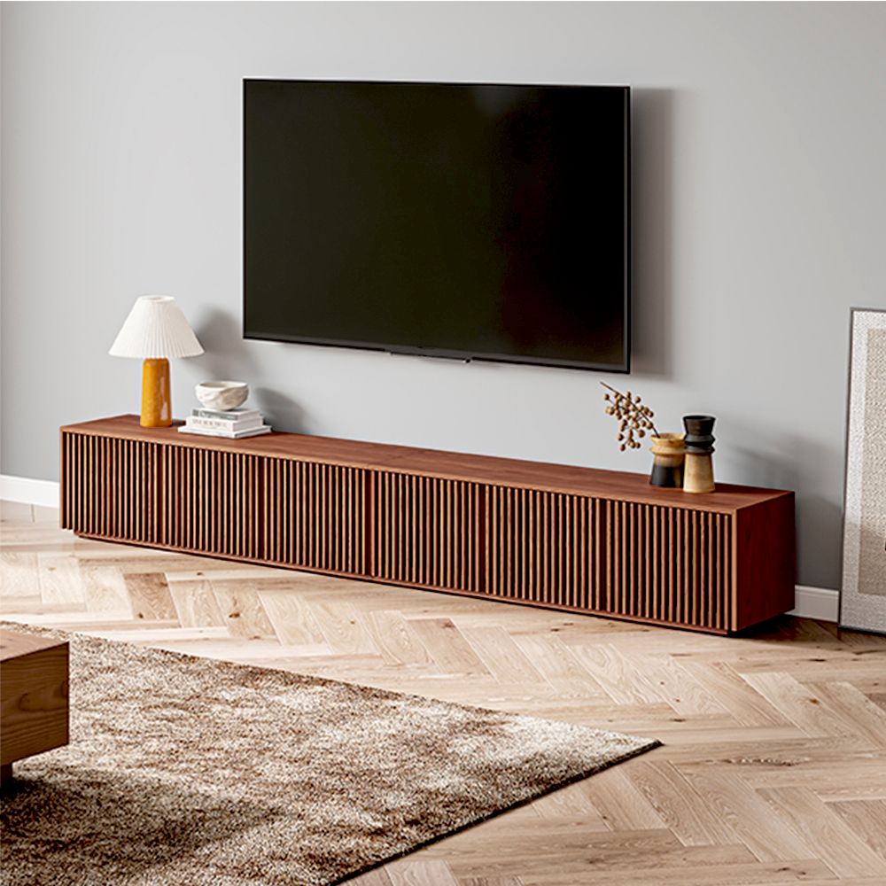 Aeolus Modern Wood TV Stand