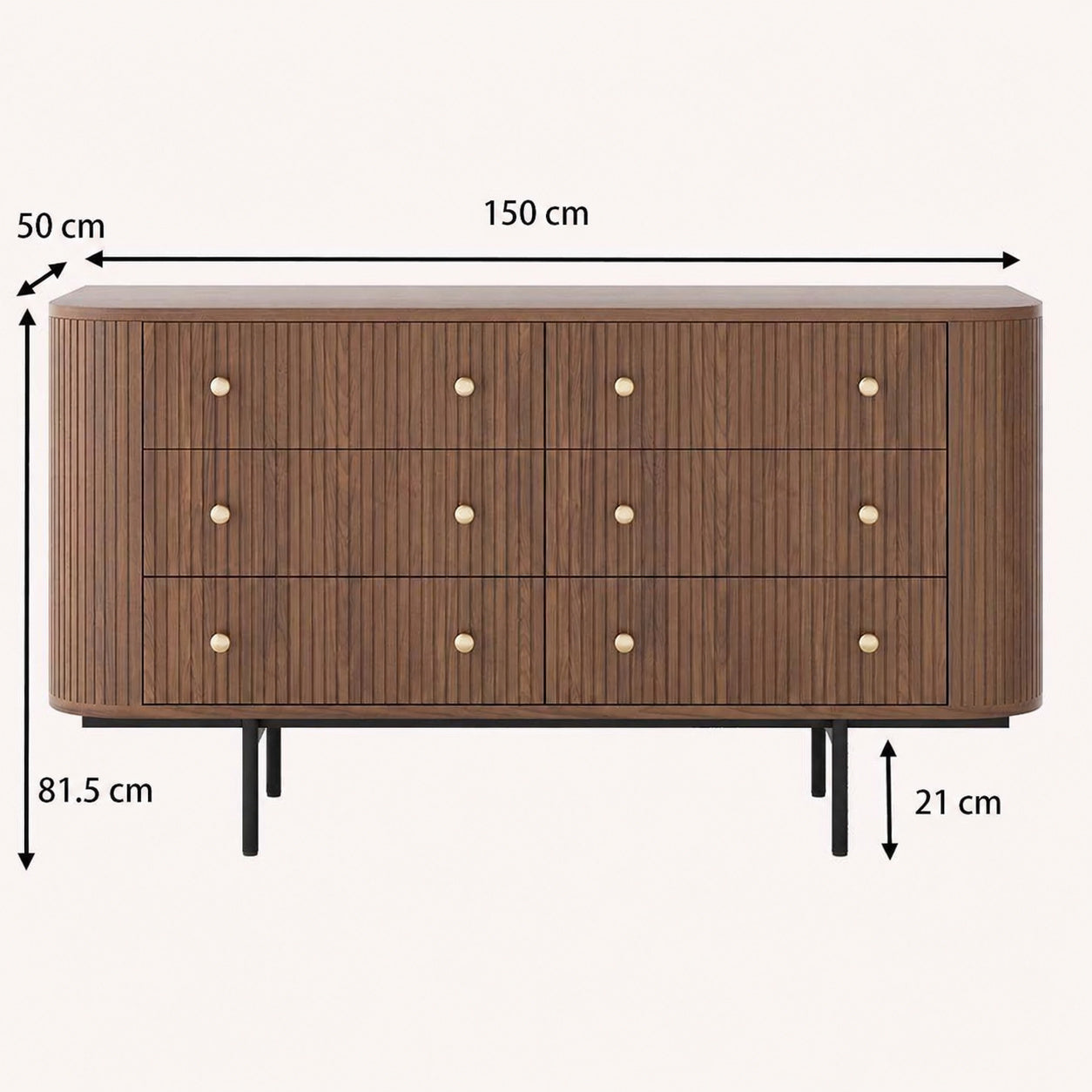 Silva Modern Drawer Dresser