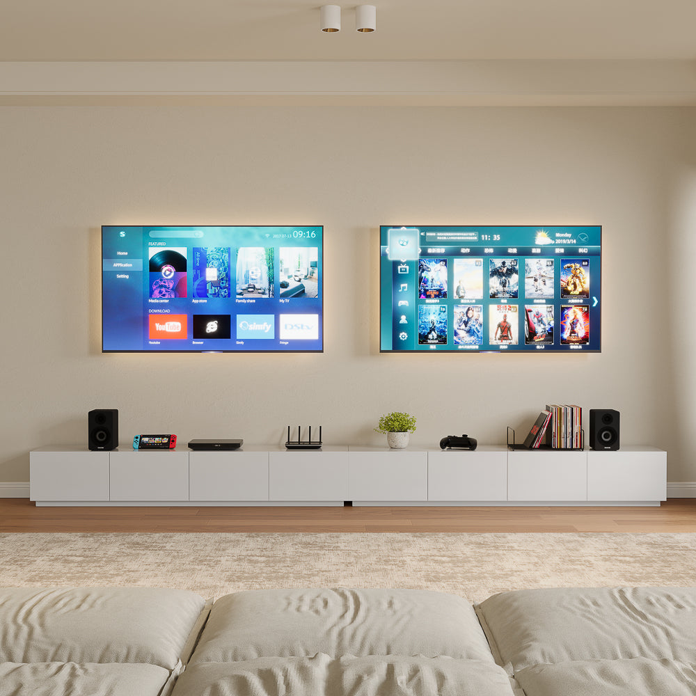 Odinor Walnut Media Console