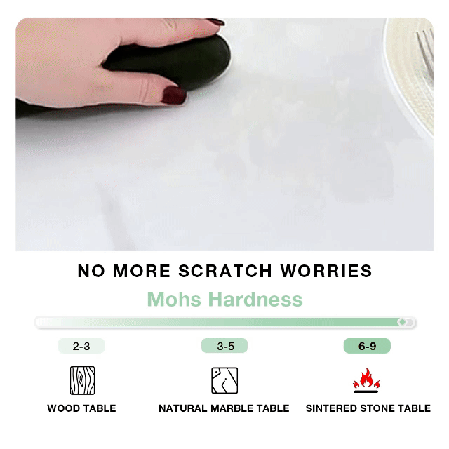 Aurelio Round Sintered Stone Dining Table