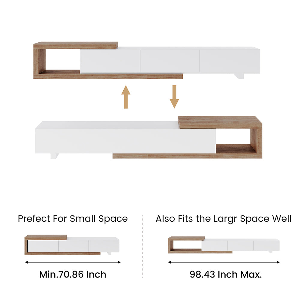 Soltera 155–238 cm Retractable Media Console