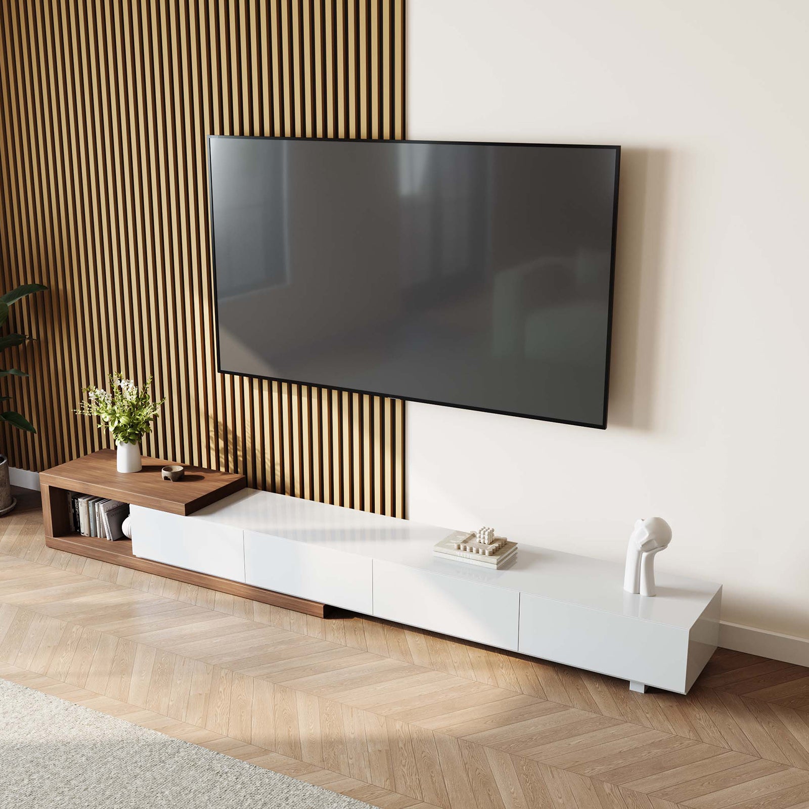 Soltera 155–238 cm Retractable Media Console