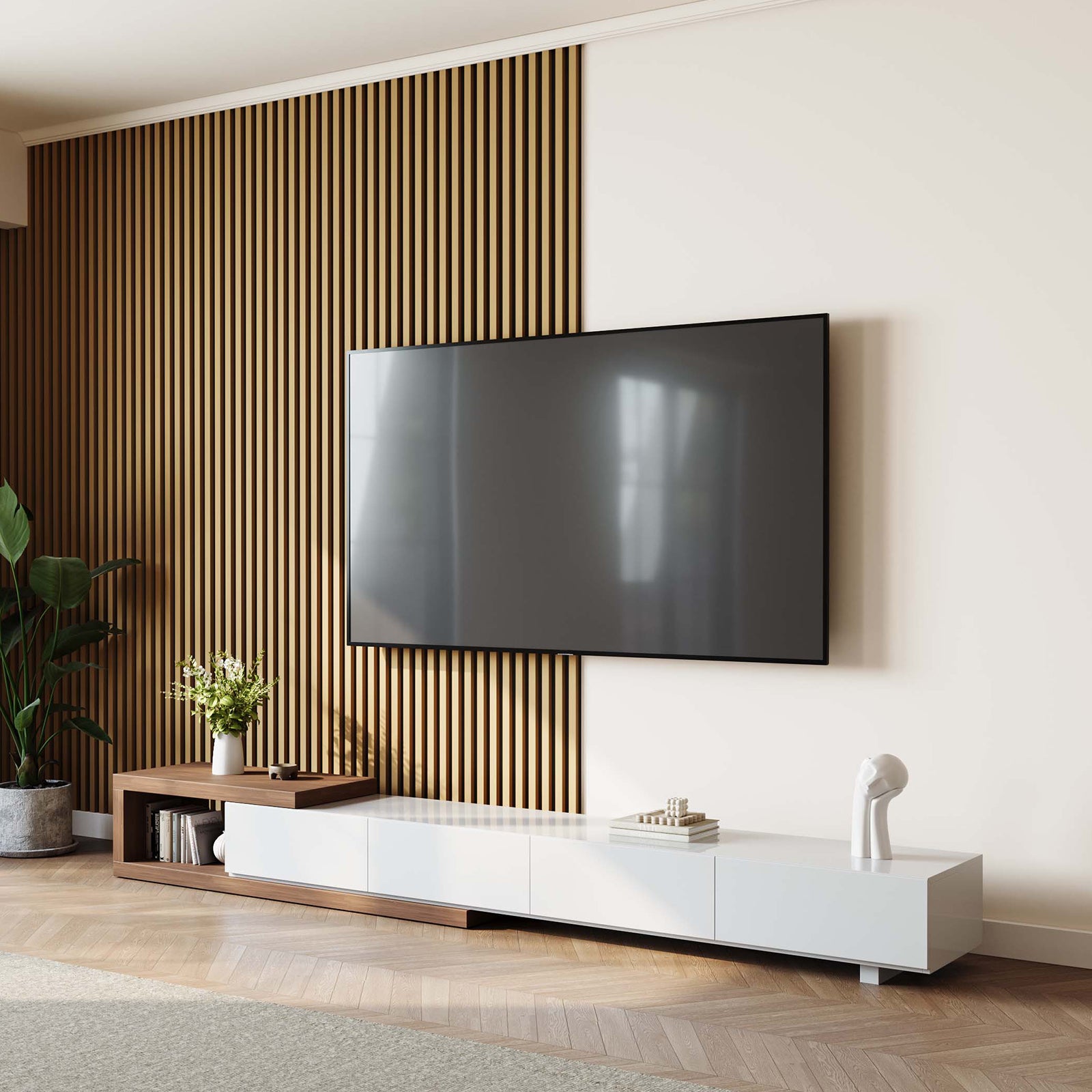 Soltera 155–238 cm Retractable Media Console
