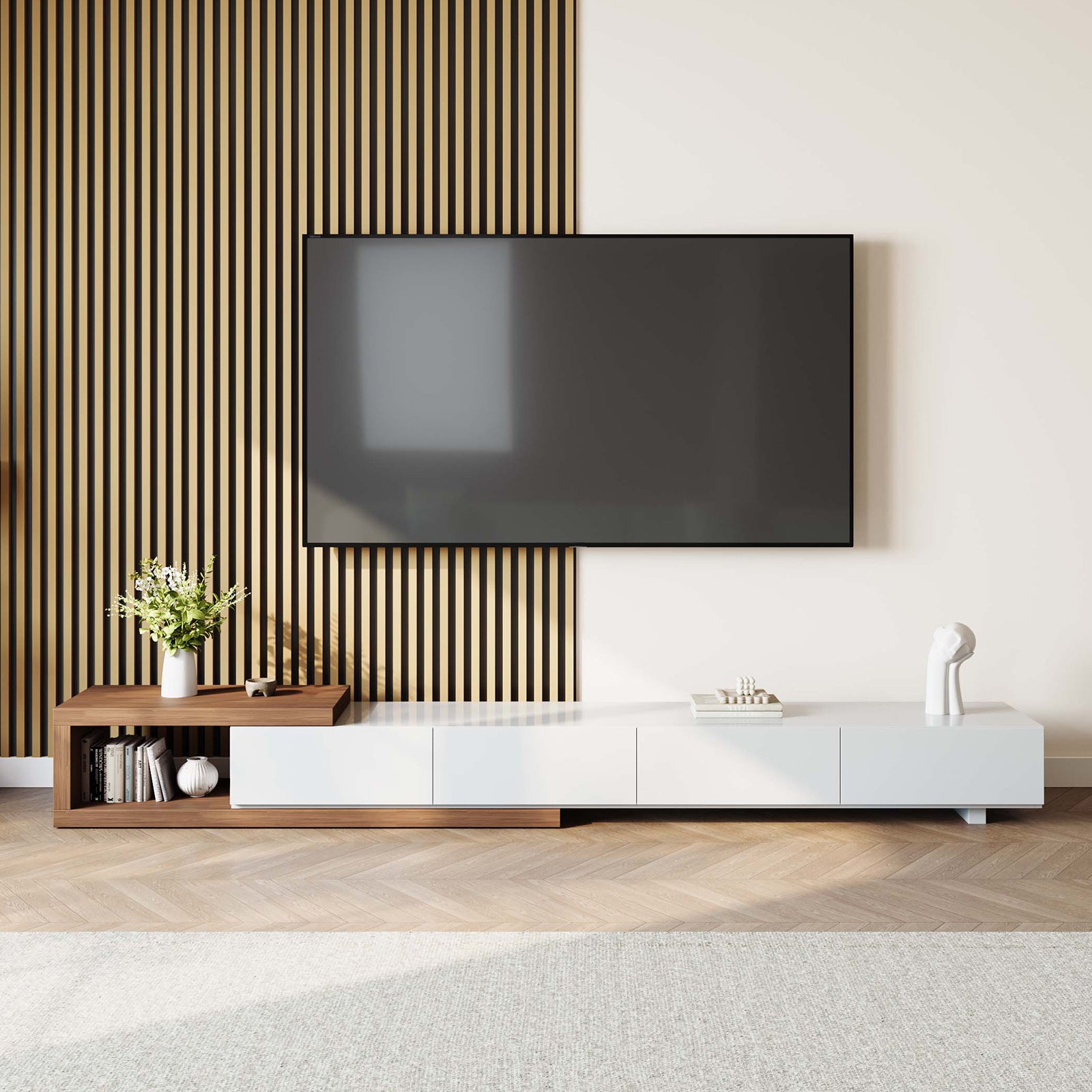 Soltera 155–238 cm Retractable Media Console