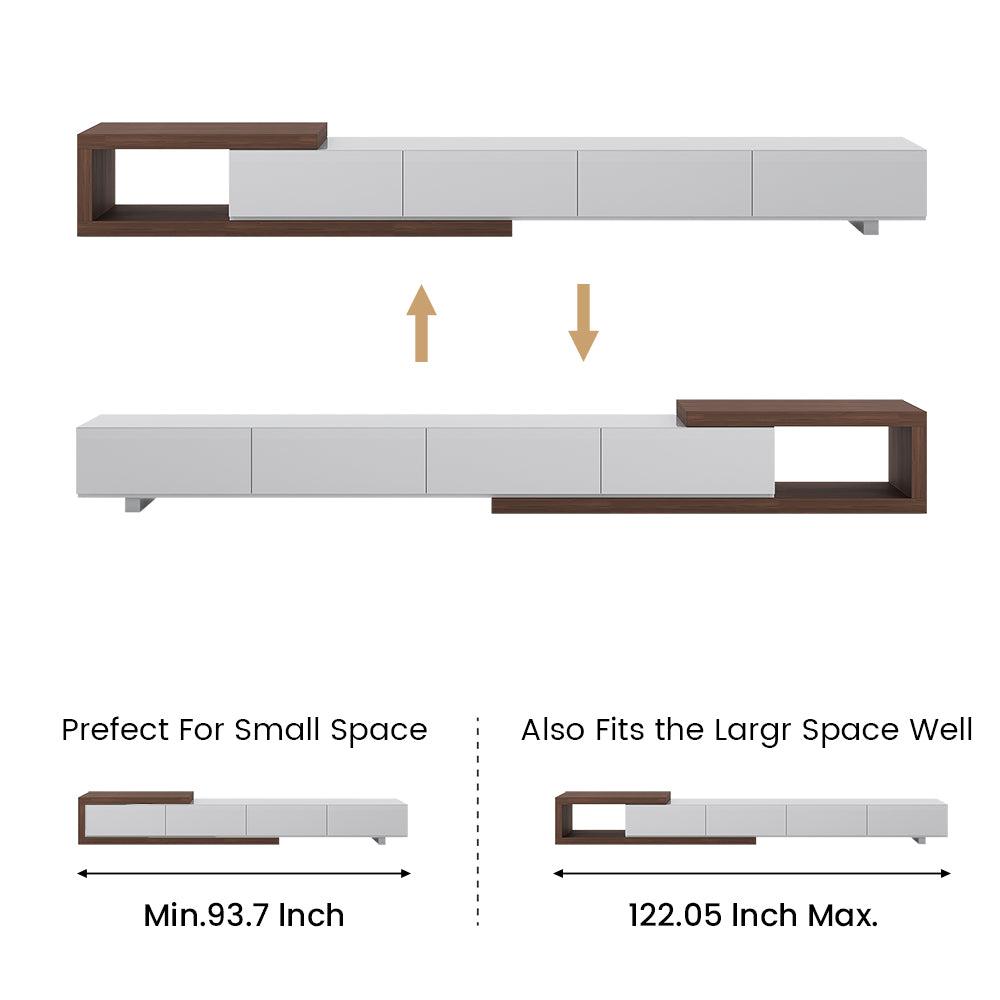 Soltera 155–238 cm Retractable Media Console