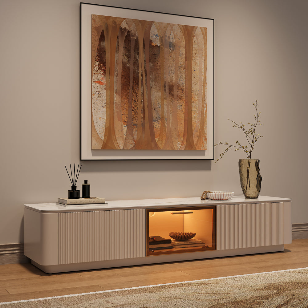 Montreux Floating Stone Media Console