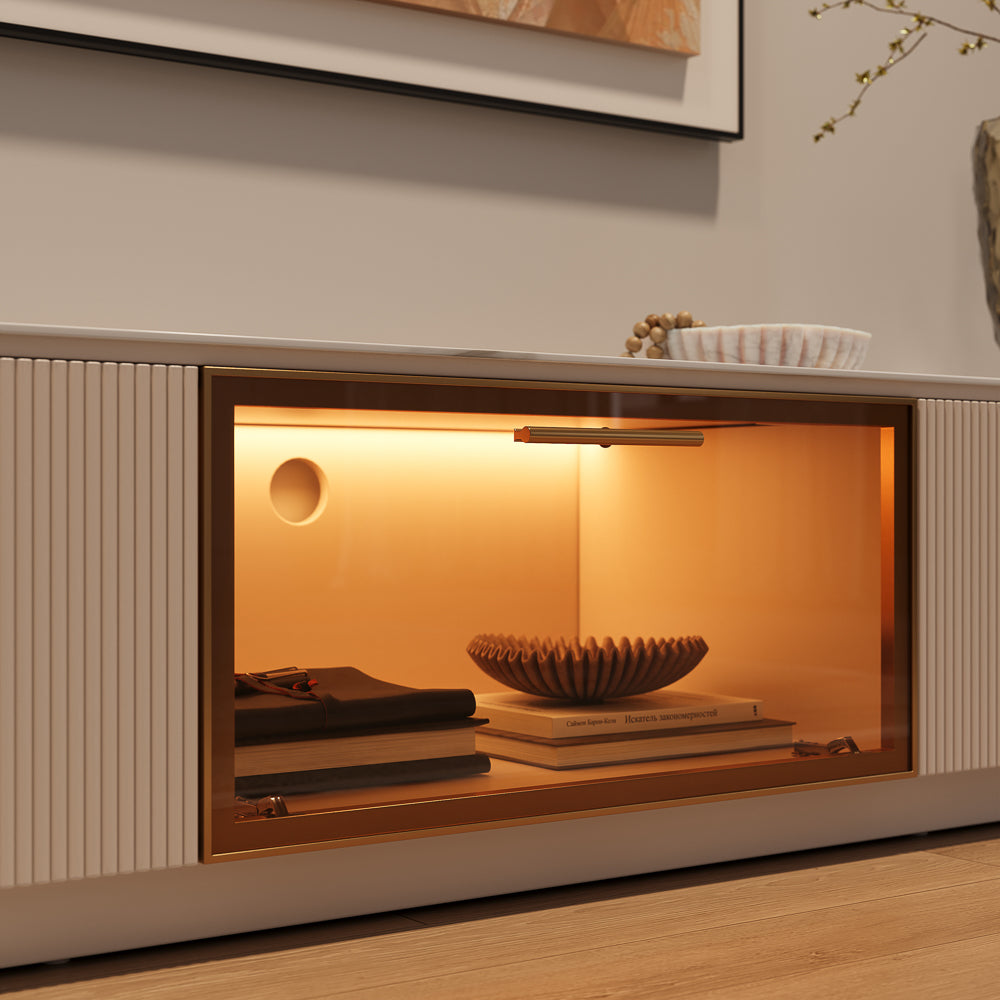 Montreux Floating Stone Media Console
