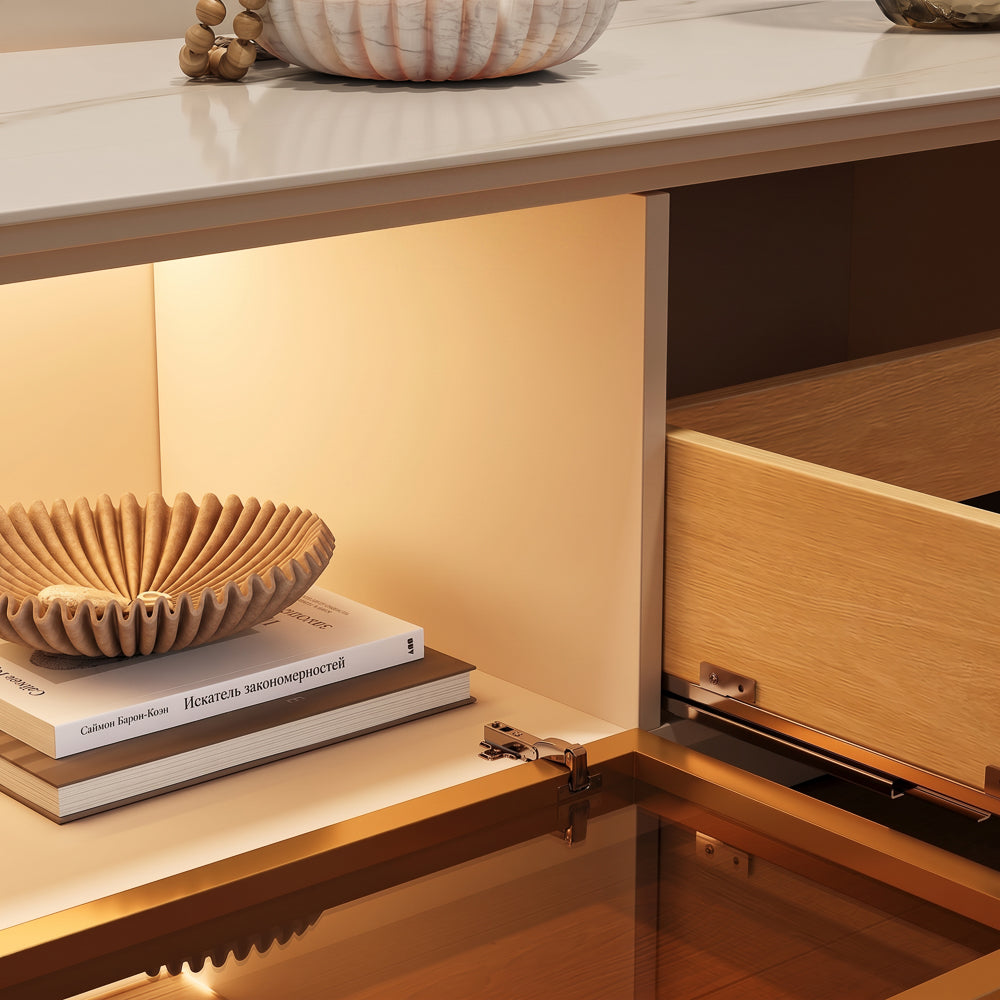 Montreux Floating Stone Media Console