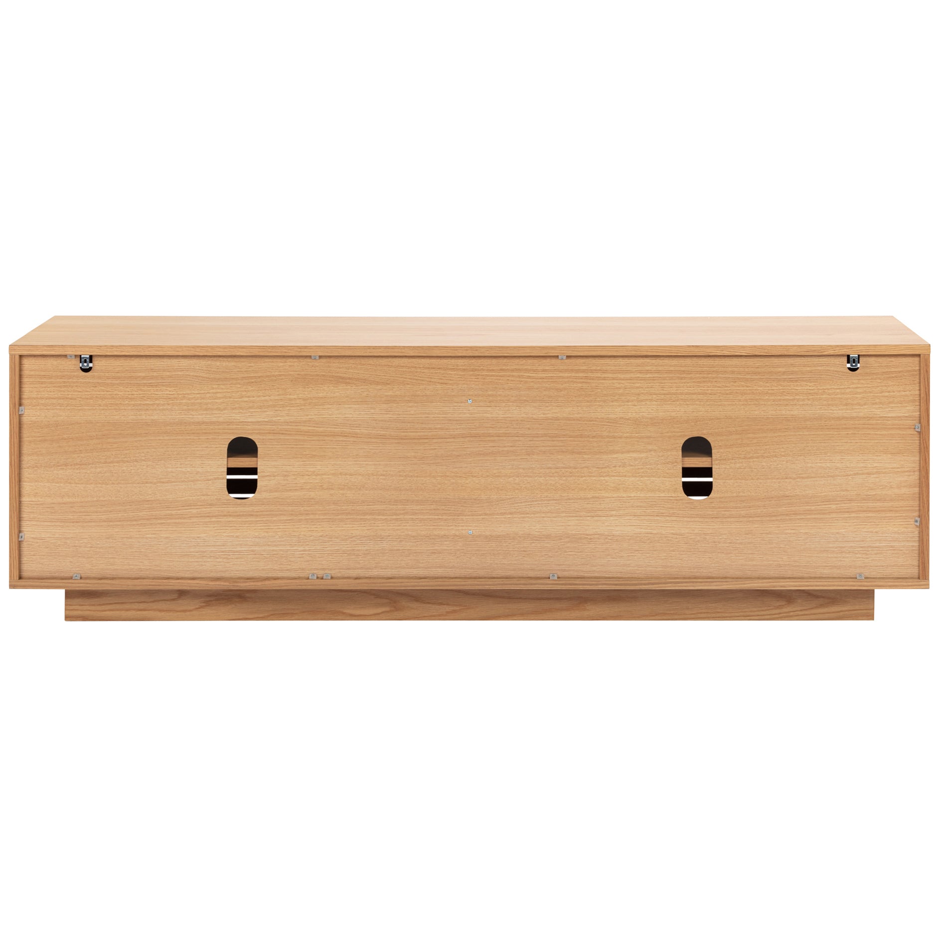 Willow Oak Slatted TV Unit, 180 cm