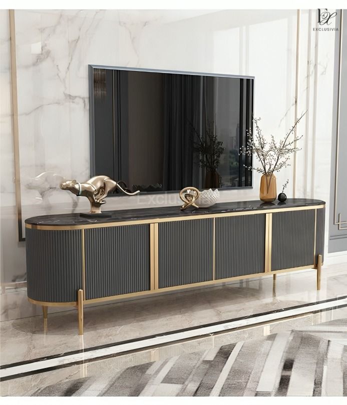 ABSTAN Modern TV Console & Coffee Table - Exclusivia