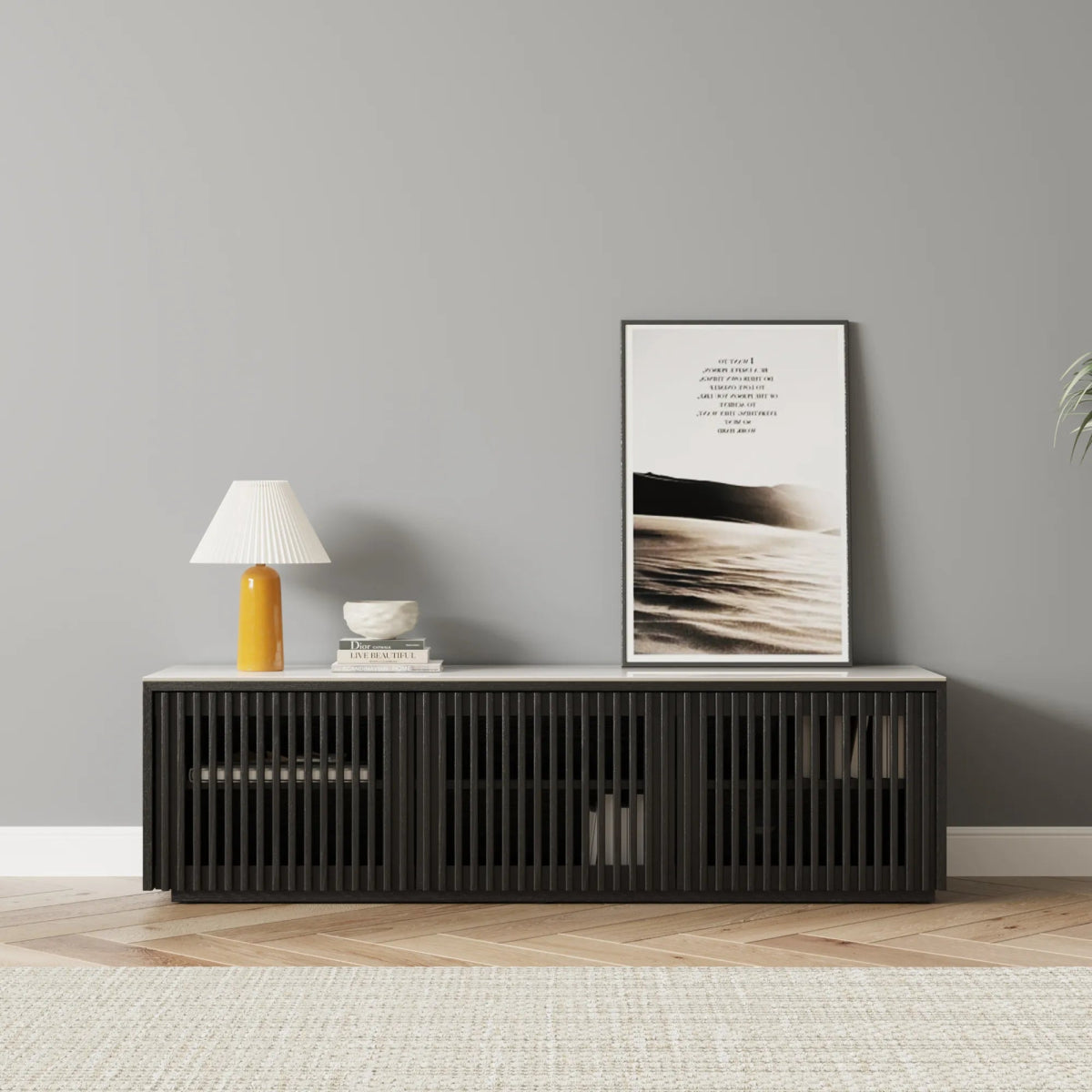 Aeolus 150 cm Modern Wood TV Stand - Exclusivia