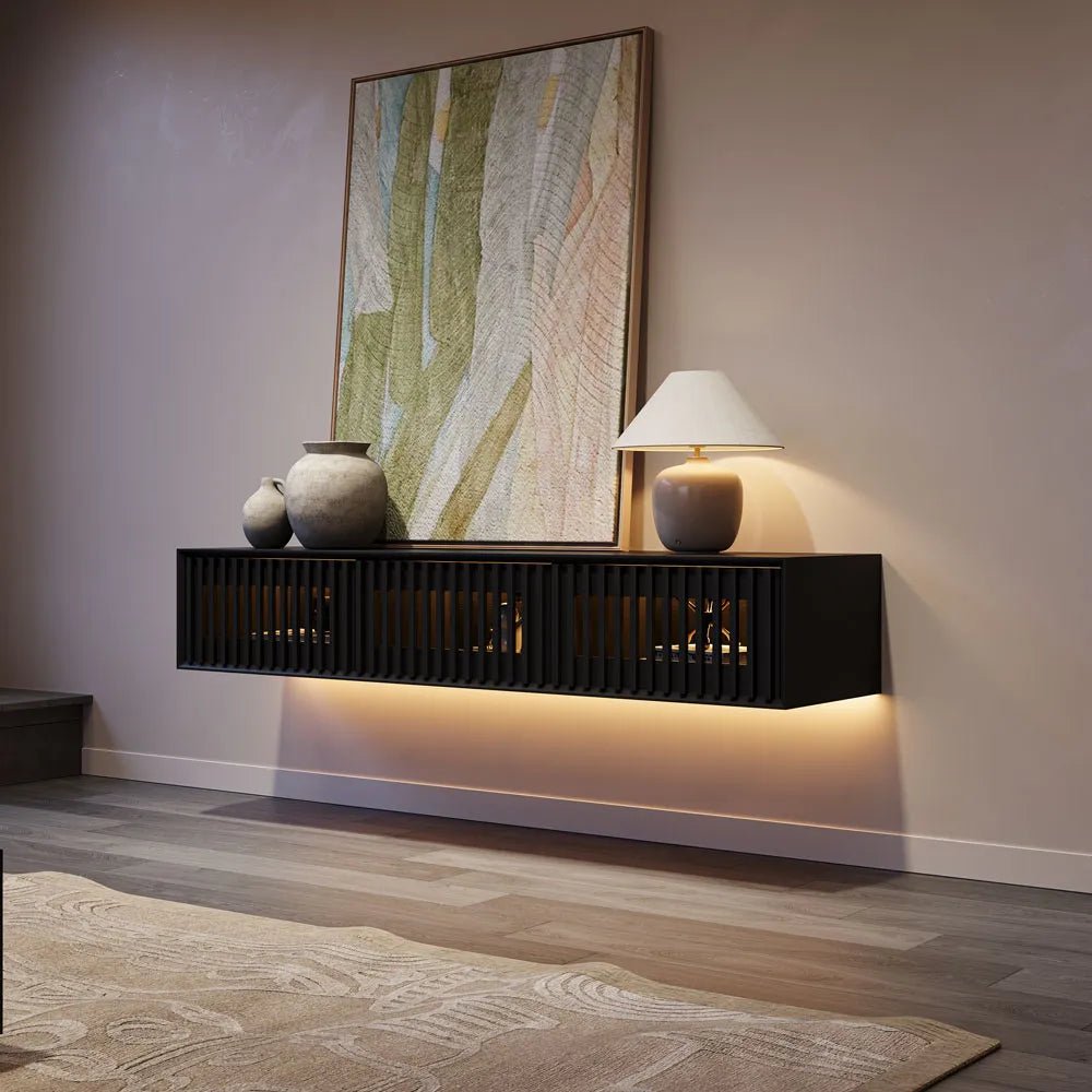 Aeolus 150 cm Modern Wood TV Stand - Exclusivia