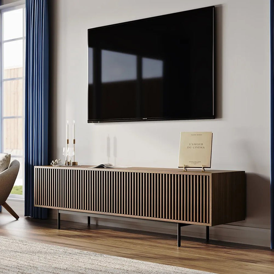 Aeolus 200 cm Mid - Century Media Console - Exclusivia