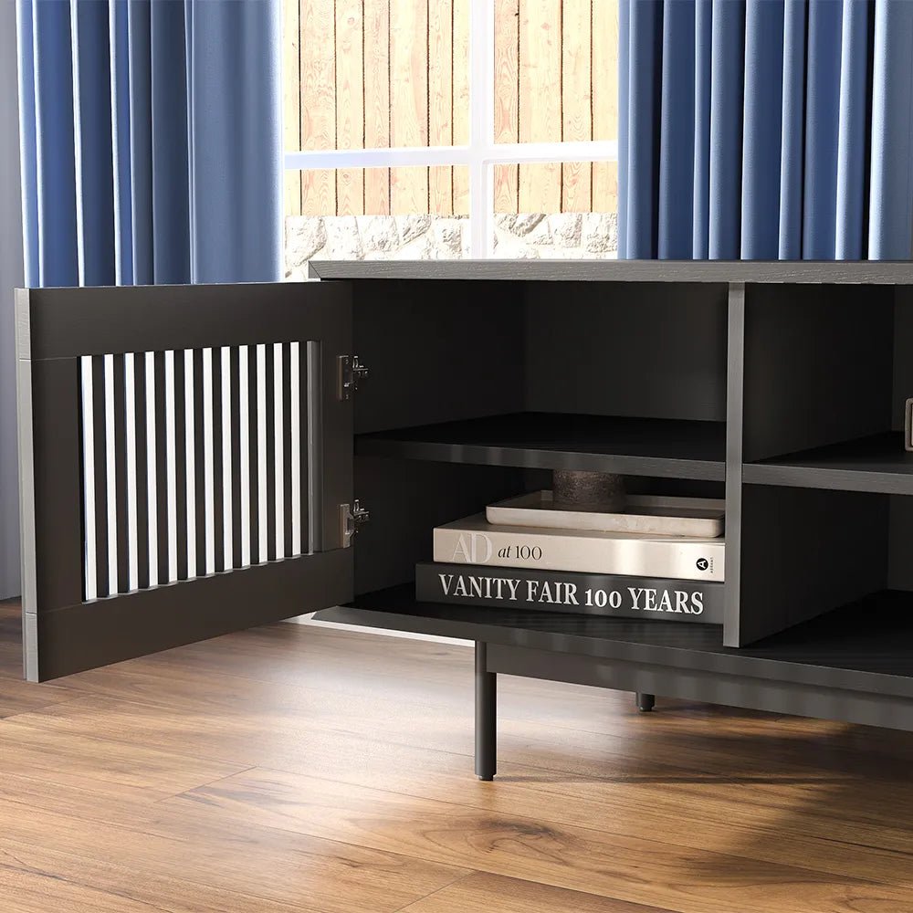 Aeolus 200 cm Mid - Century Media Console - Exclusivia