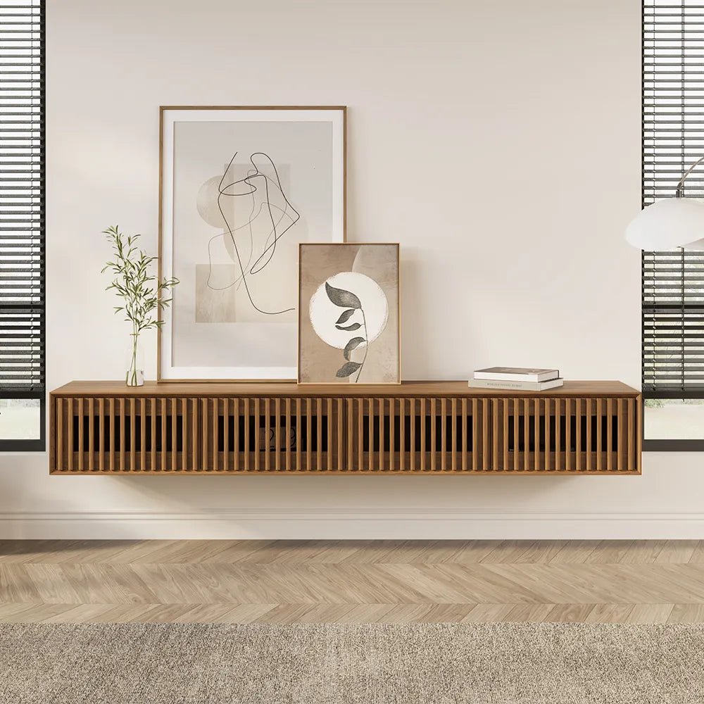 Aeolus 200 cm Mid - Century Media Console - Exclusivia