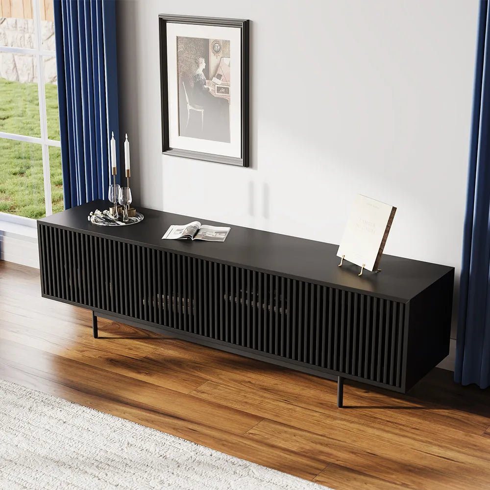 Aeolus 200 cm Mid - Century Media Console - Exclusivia