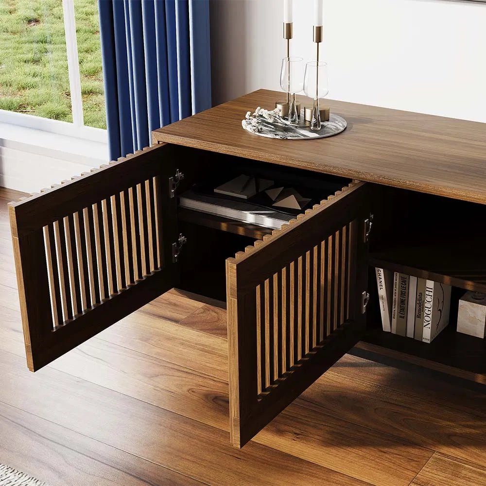 Aeolus 200 cm Mid - Century Media Console - Exclusivia