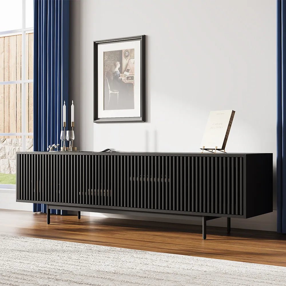 Aeolus 200 cm Mid - Century Media Console - Exclusivia