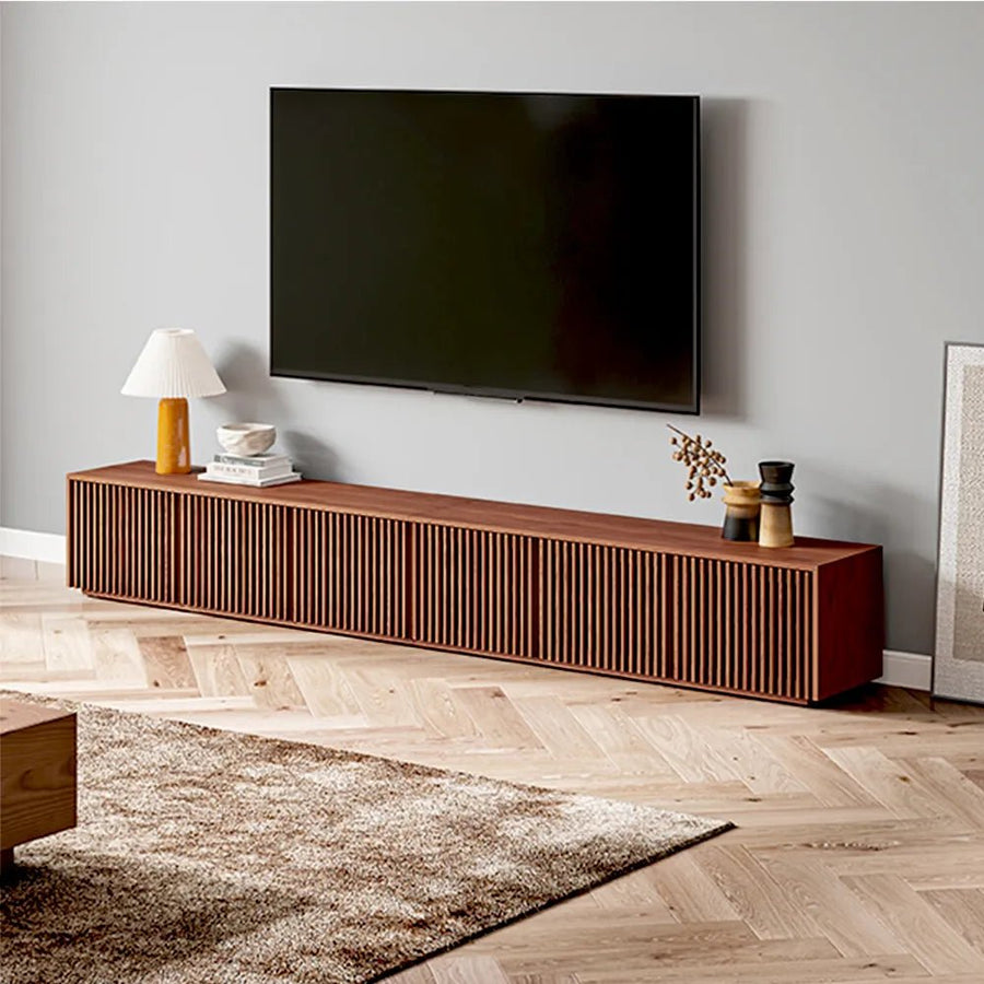 Aeolus 300 cm Modern Wood TV Stand - Exclusivia