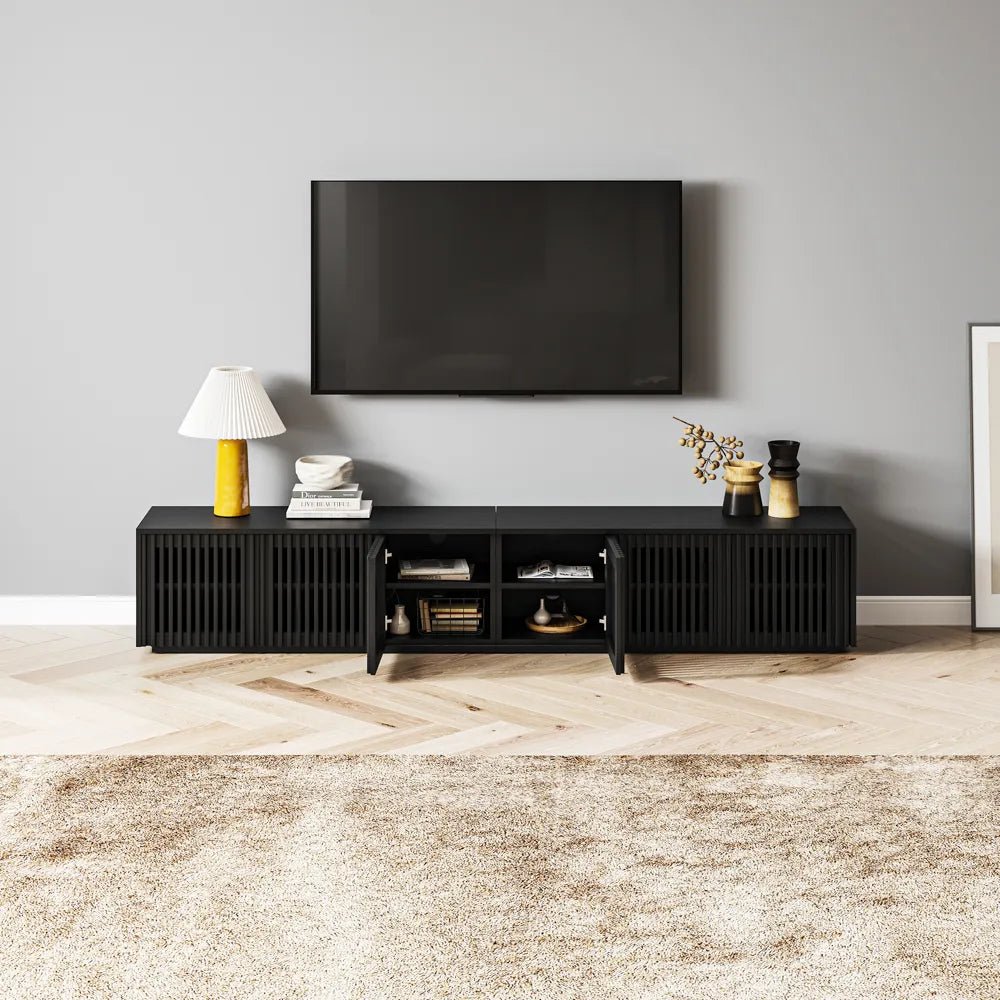 Aeolus 300 cm Modern Wood TV Stand - Exclusivia