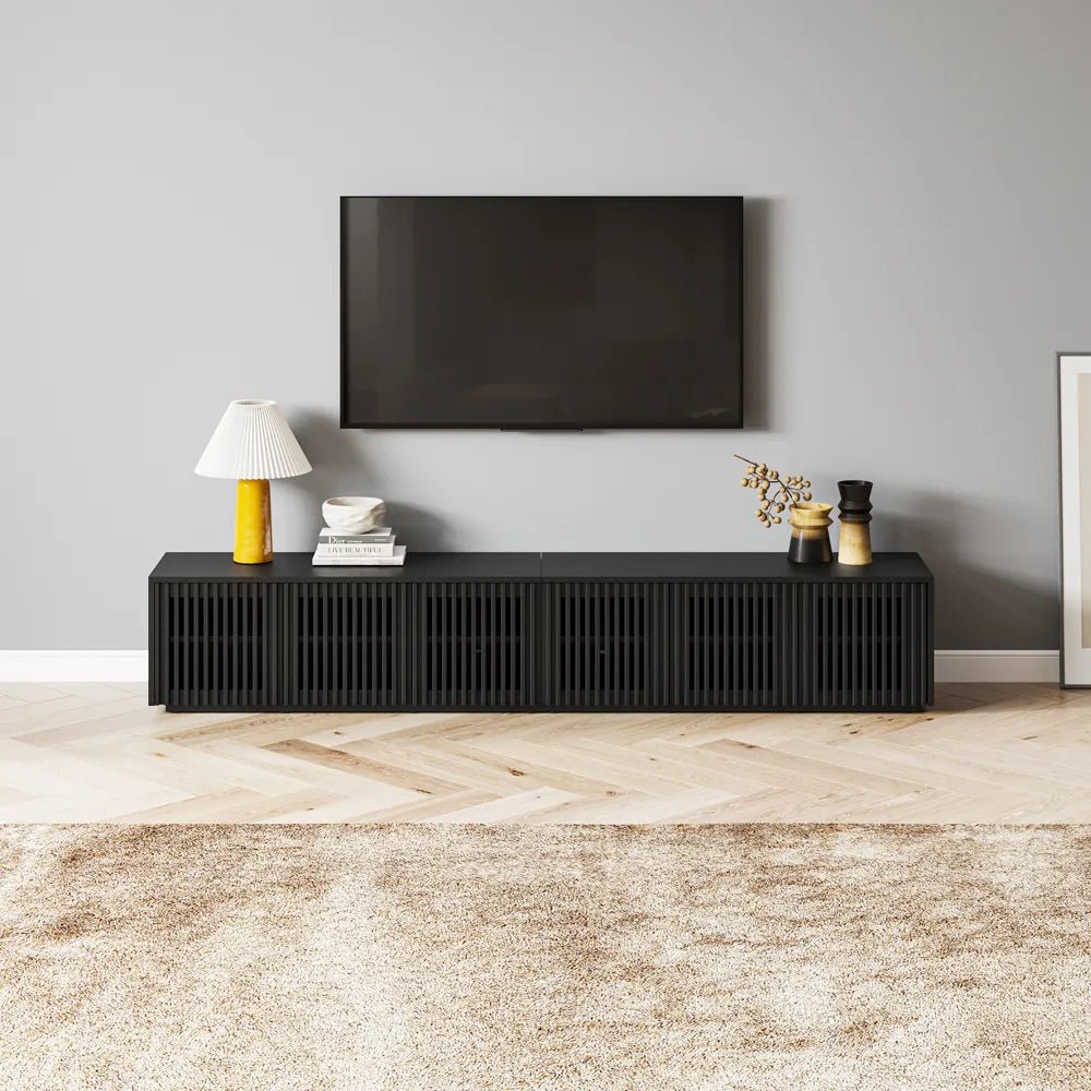 Aeolus 300 cm Modern Wood TV Stand - Exclusivia