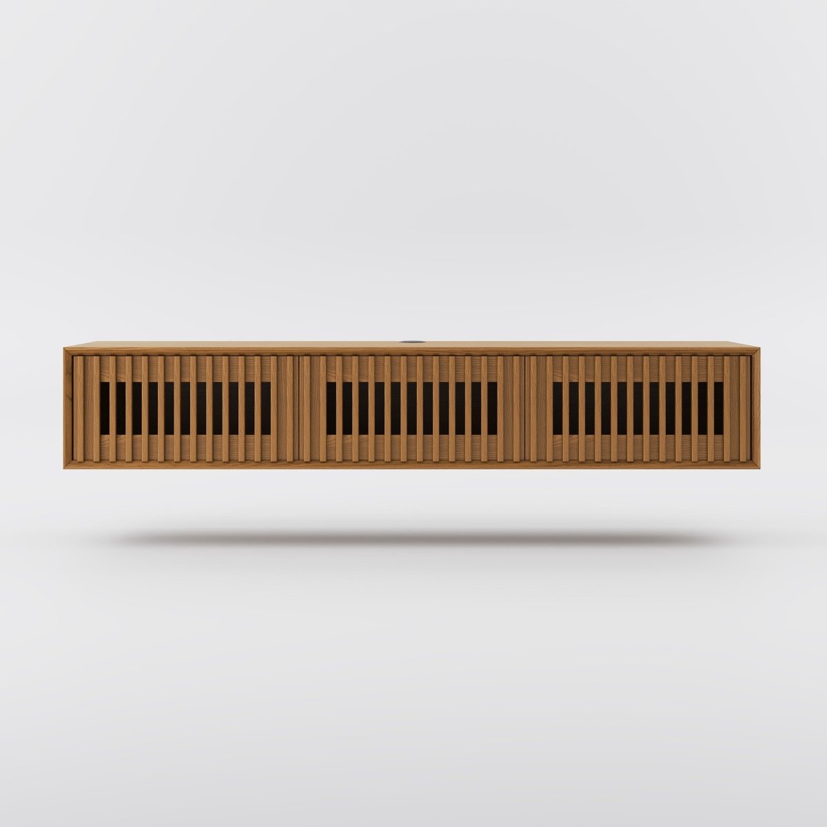 Aeolus Mid-Century Floating LED TV Console - Exclusivia