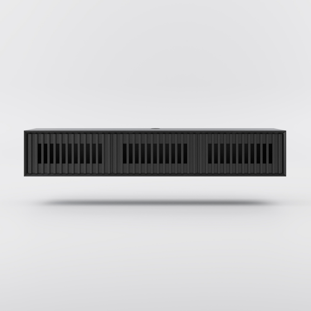 Aeolus Mid - Century Floating LED TV Console - Exclusivia