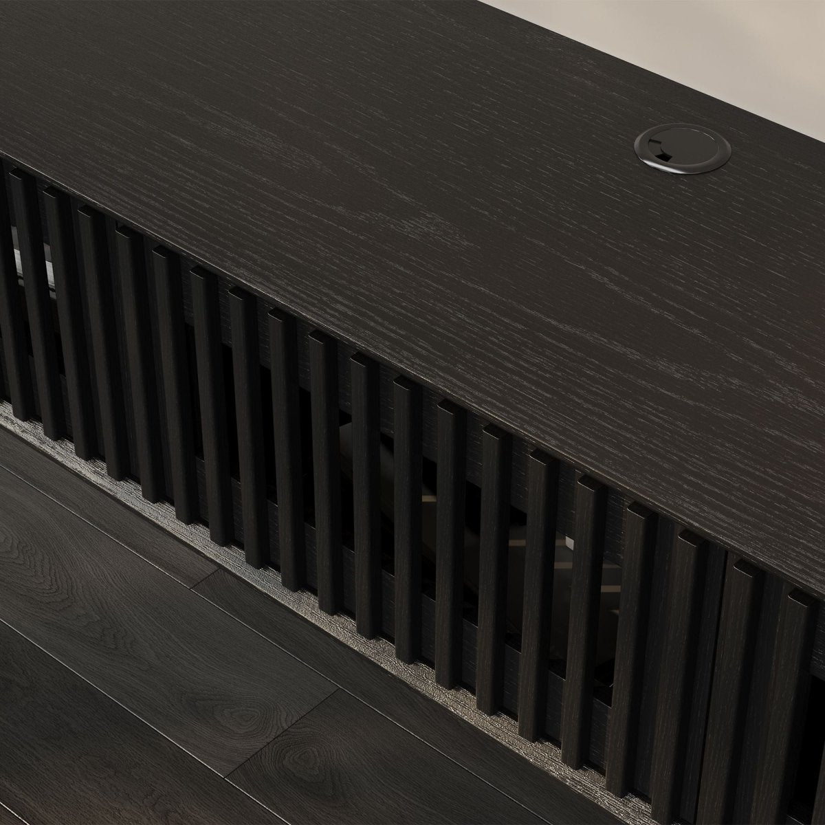 Aeolus Mid-Century Floating LED TV Console - Exclusivia