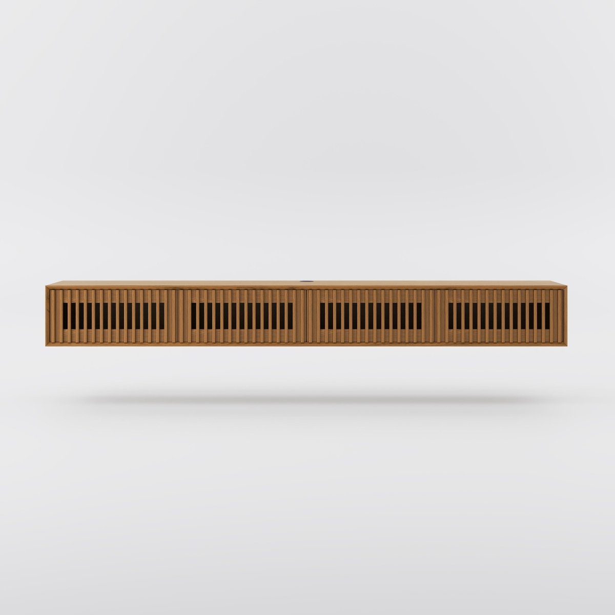 Aeolus Mid-Century Floating LED TV Console - Exclusivia