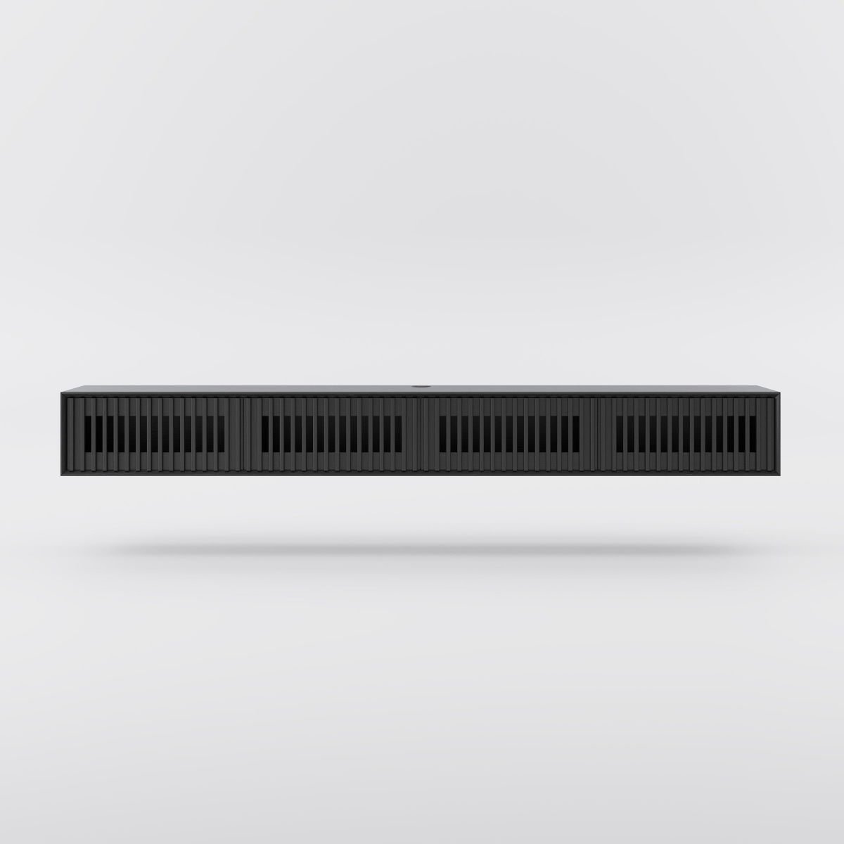 Aeolus Mid - Century Floating LED TV Console - Exclusivia