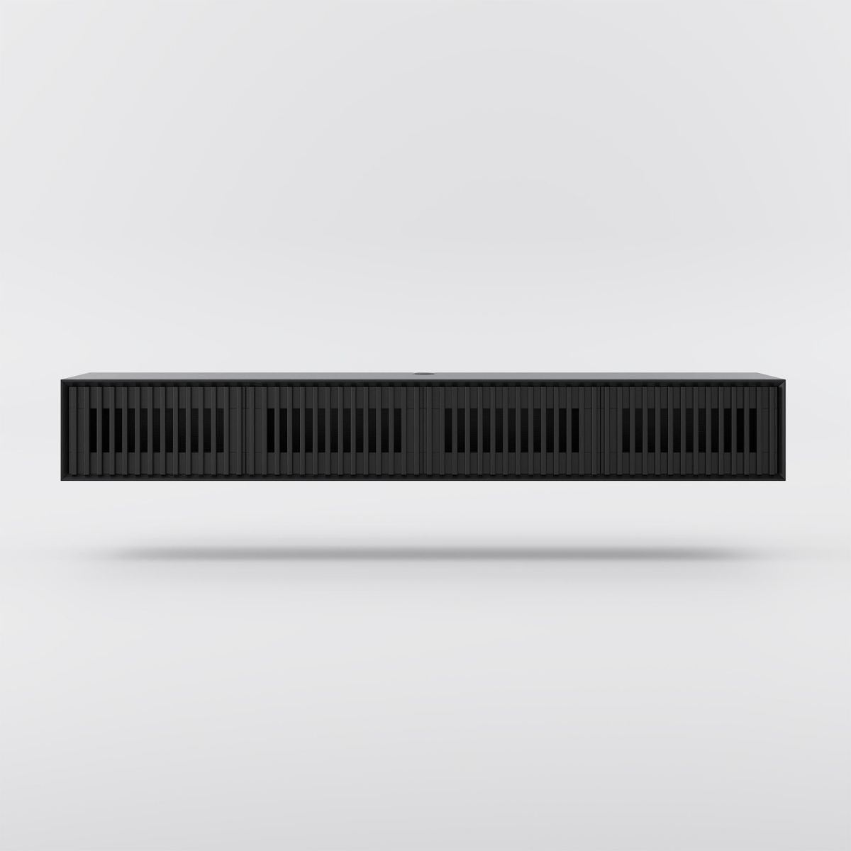 Aeolus Mid - Century Floating LED TV Console - Exclusivia