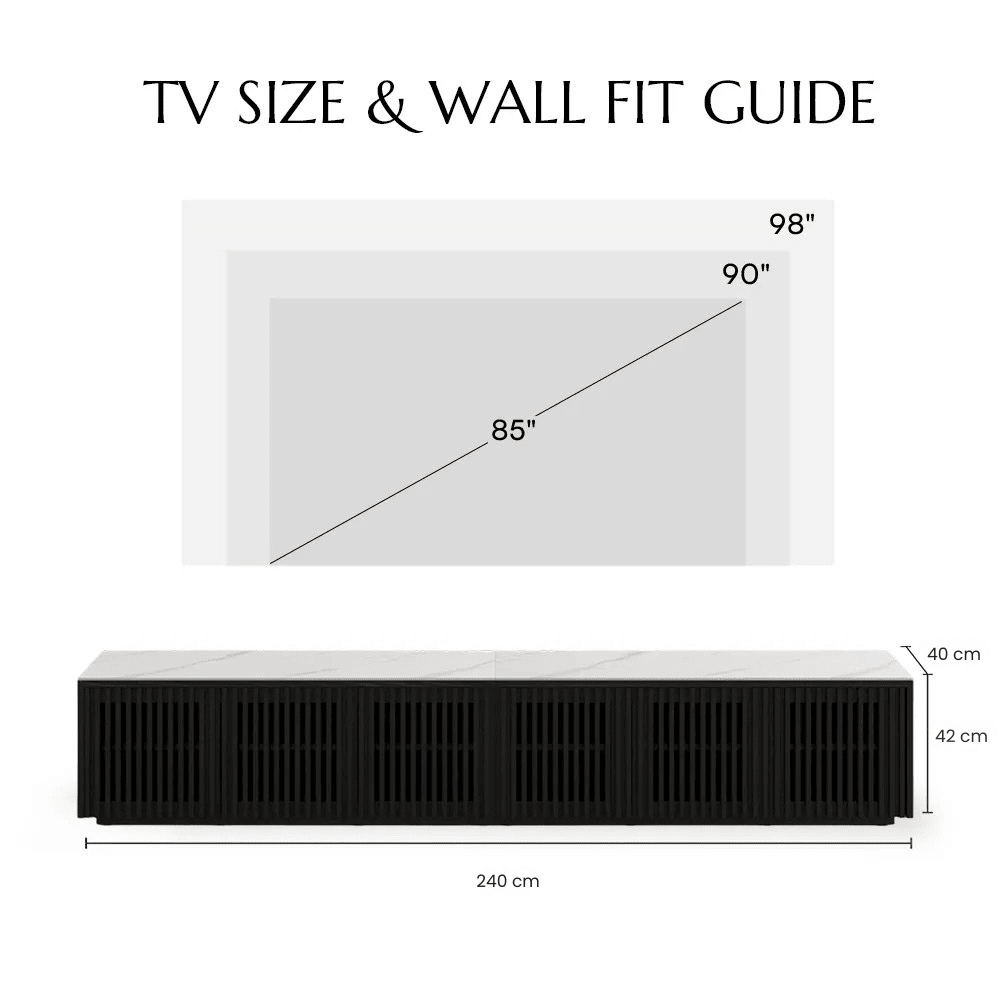 Aeolus Modern Wood TV Stand - Exclusivia