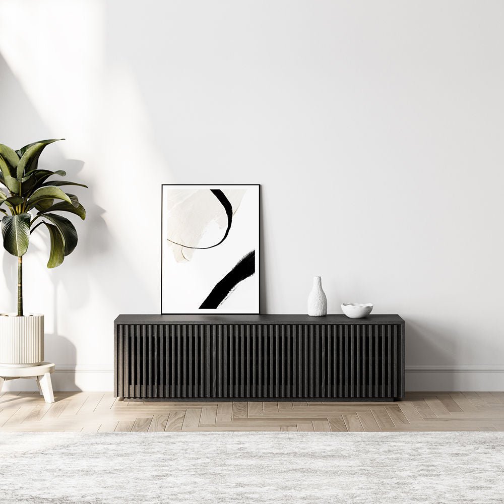 Aeolus Modern Wood TV Stand - Exclusivia