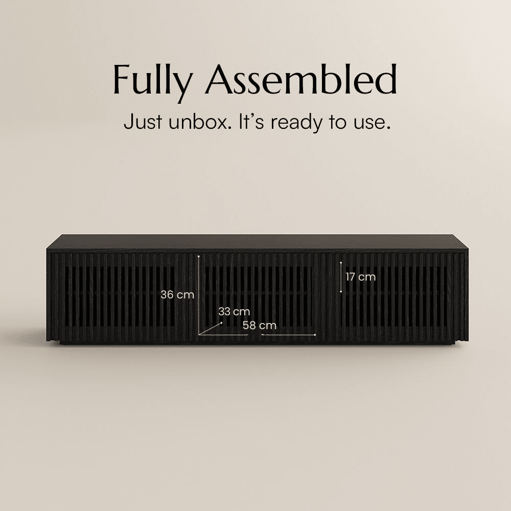 Aeolus Modern Wood TV Stand - Exclusivia