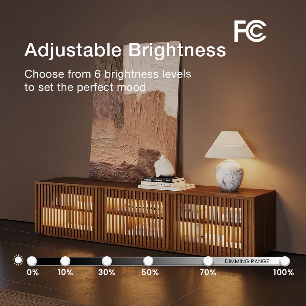Aeolus Modern Wood TV Stand - Exclusivia