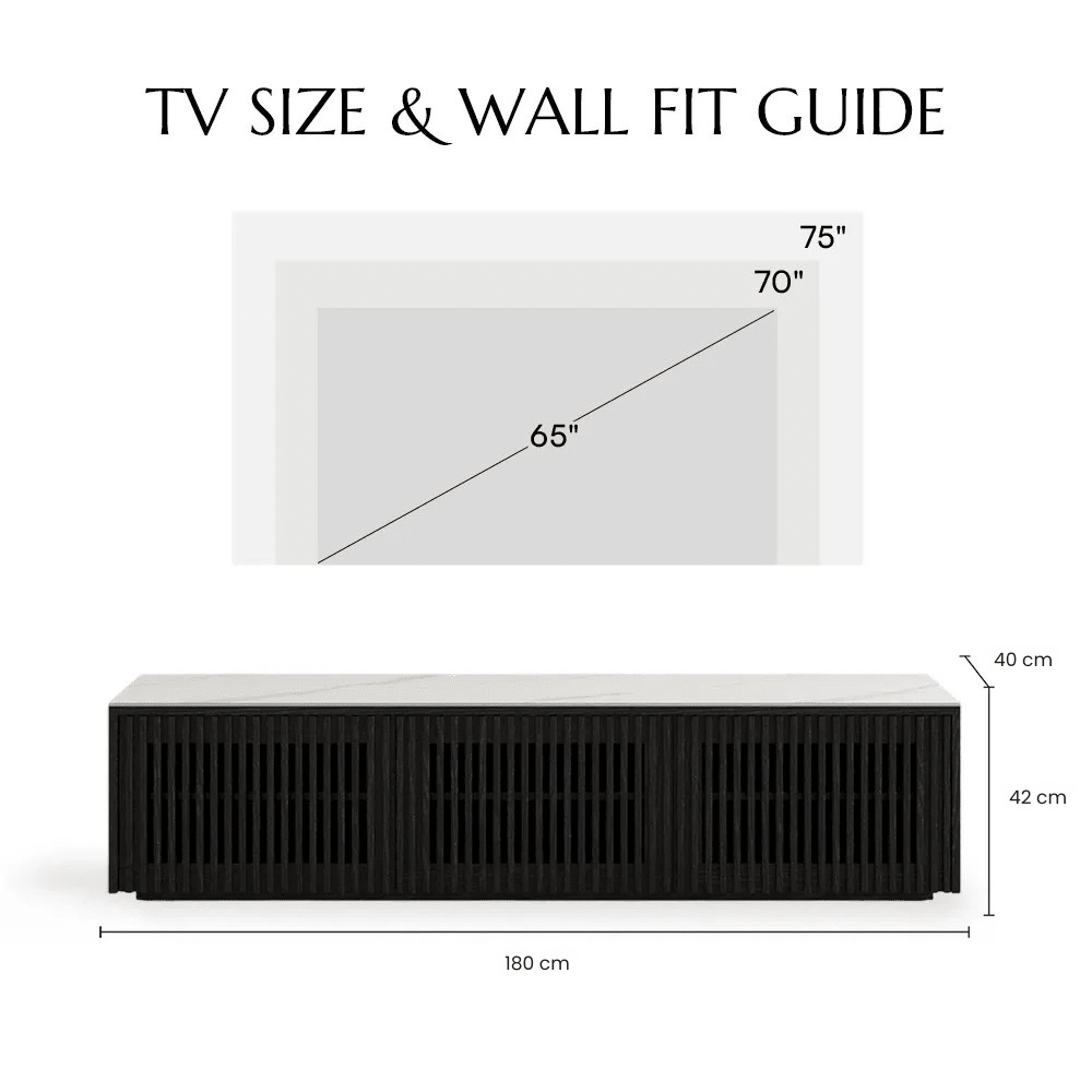 Aeolus Modern Wood TV Stand - Exclusivia