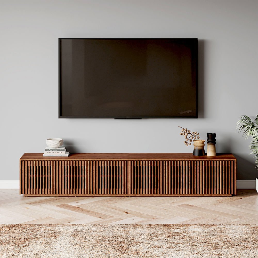 Aeolus Modern Wood TV Stand - Exclusivia