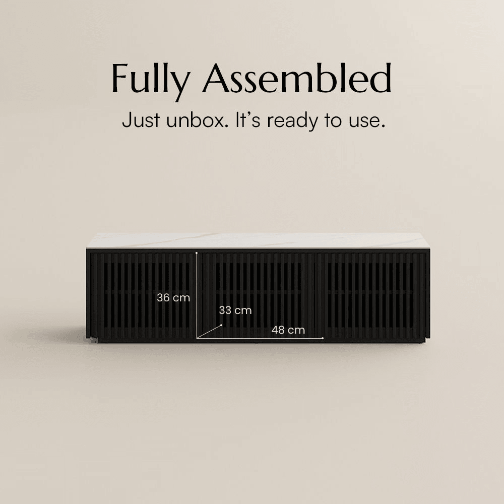 Aeolus Modern Wood TV Stand - Exclusivia