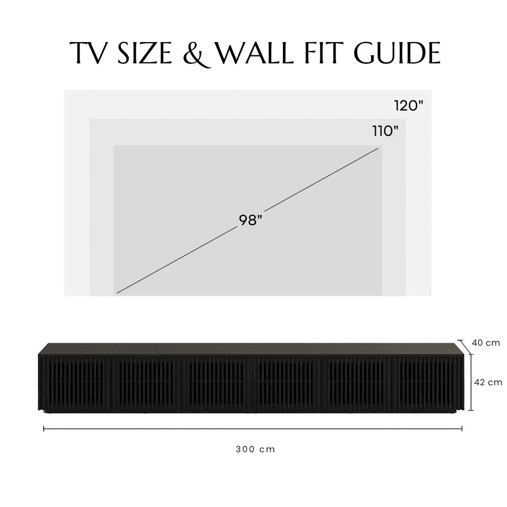 Aeolus Modern Wood TV Stand - Exclusivia