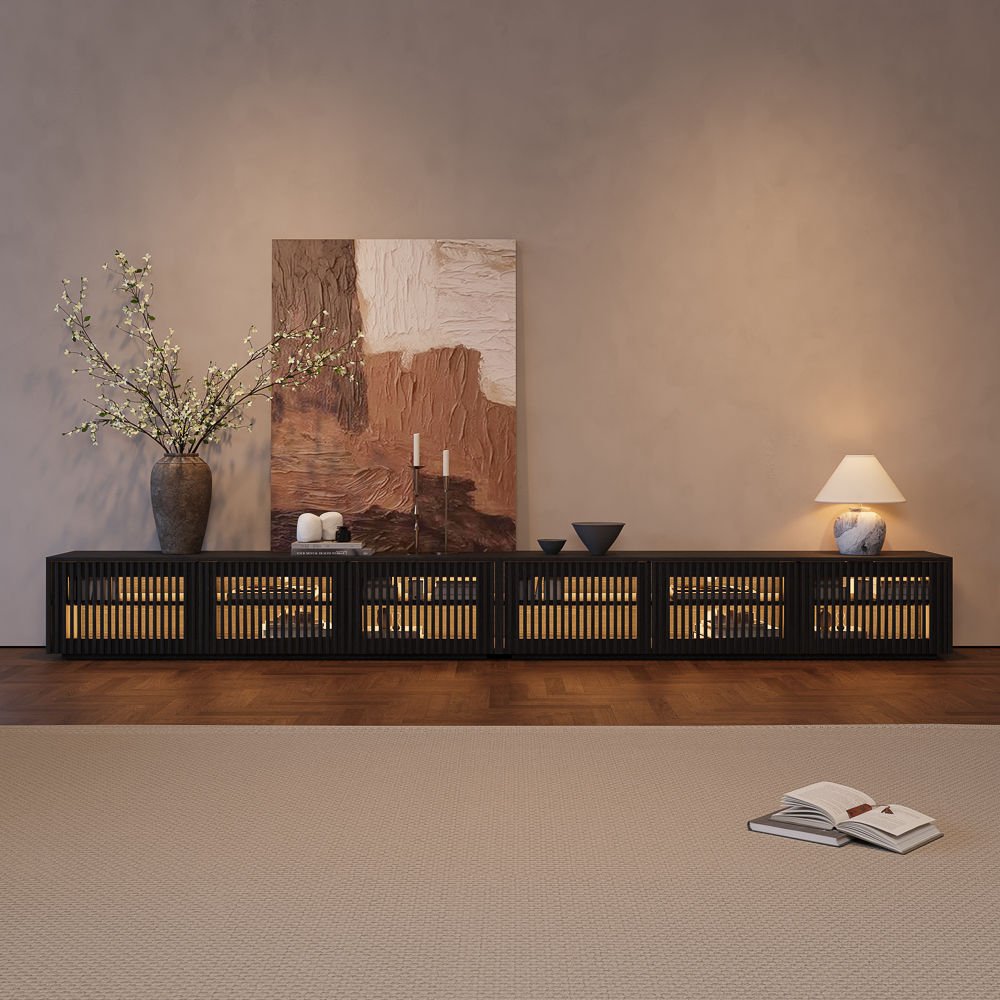 Aeolus Modern Wood TV Stand - Exclusivia