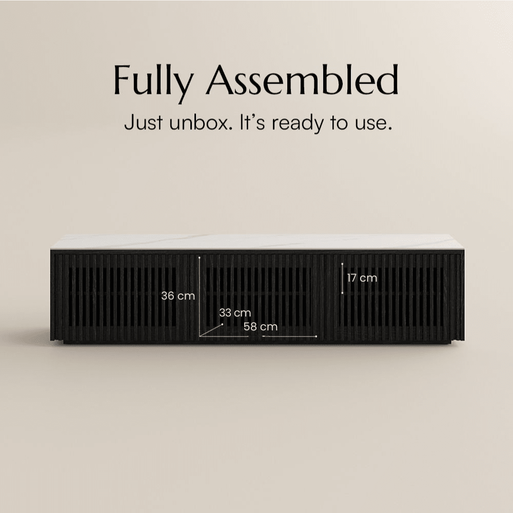 Aeolus Modern Wood TV Stand - Exclusivia