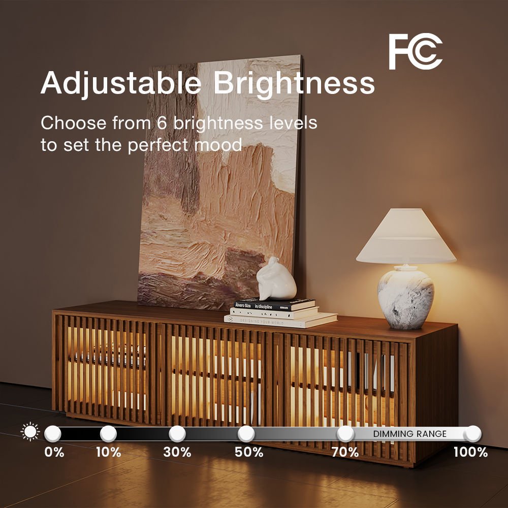 Aeolus Modern Wood TV Stand - Exclusivia