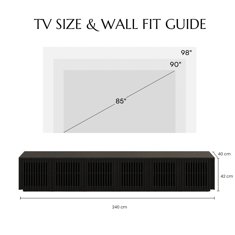 Aeolus Modern Wood TV Stand - Exclusivia