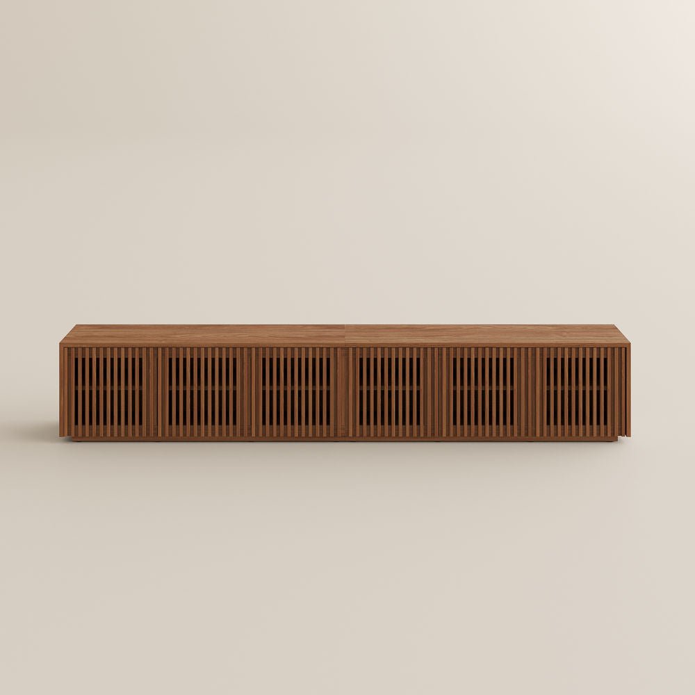 Aeolus Modern Wood TV Stand - Exclusivia